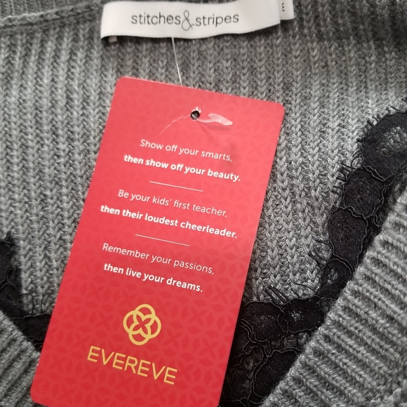 🌸NWT Stitches & Stripes Lace Sweater Dress🌸 - Picture 5 of 5